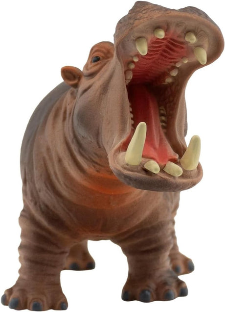 Bullyland 63691 – figurka hipopotama – ok. 8 x 14 cm – realistyczny i szczegółowy projekt – idealny jako figurka edukacyjna do zabawy, dekoracja lub mały prezent dla dzieci od 3 lat.