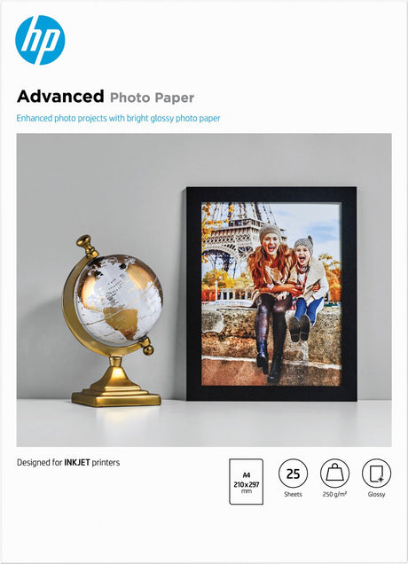 HP Q5456a Advanced - błyszczący papier fotograficzny 250g A4