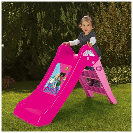 Zjeżdżalnia Dolu Barbie 70x111x47 cm różowa