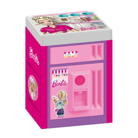 Lodówka Dolu Barbie + dźwięk różowy fioletowy