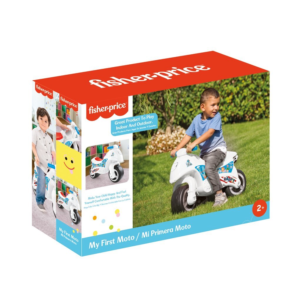 Silnik Dolu Fisher Price biały niebieski czerwony