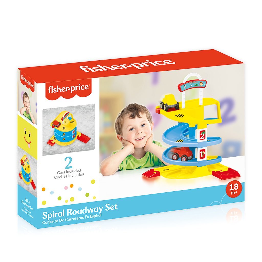 Zestaw samochodowy spiralny Dolu Fisher Price