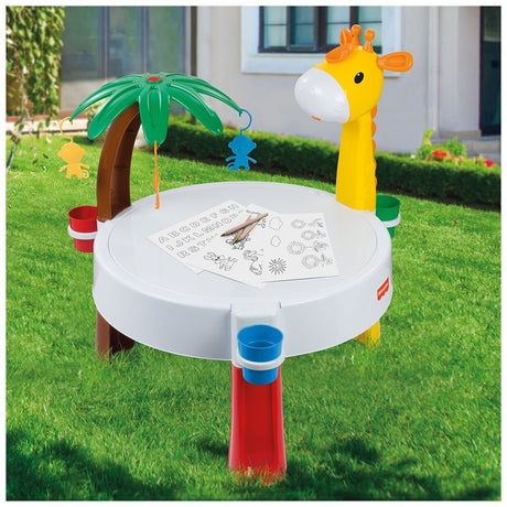 Stół wodno-piaskowy Dolu Fisher Price + akcesoria