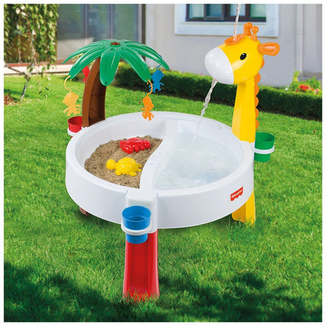 Stół wodno-piaskowy Dolu Fisher Price + akcesoria