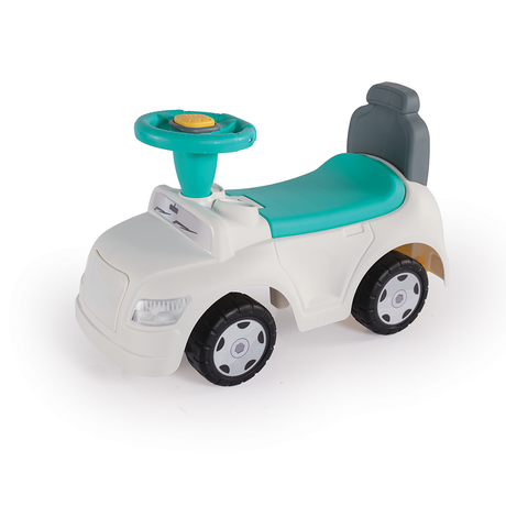 Dolu Step Car 2w1 Chodzik samochodowy, biało-niebieski