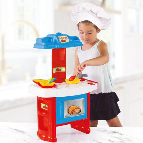 Zabawkowa kuchnia Dolu Chef #039;s, 19-częściowa