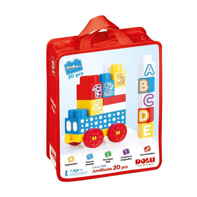 Pociąg blokowy Dolu składający się z 20 bloków