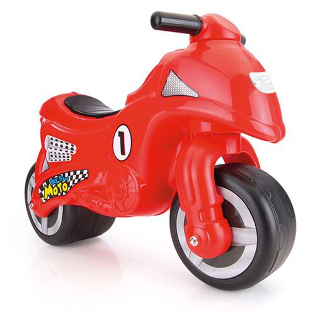 Dolu, mój pierwszy motorowy skuter czerwony