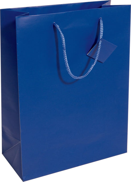 Torba prezentowa Sigel duża 260x330x120mm ultramaryna niebieska