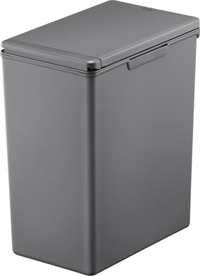 Eko - morandi touch 20 litrów - plastik - szary - kosz na śmieci