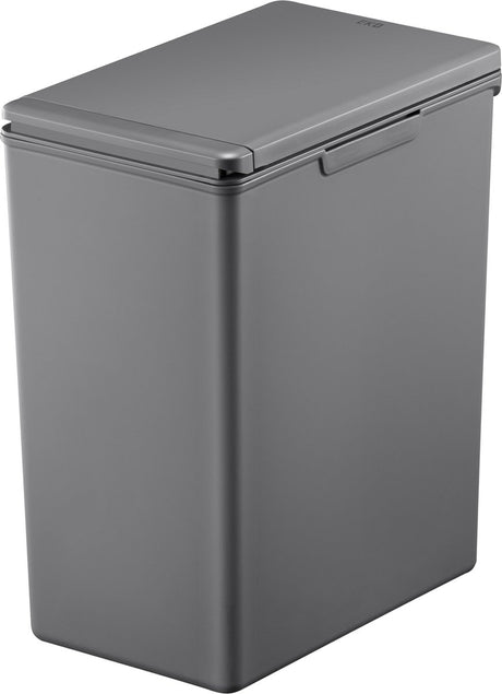 Eko - morandi touch 20 litrów - plastik - szary - kosz na śmieci