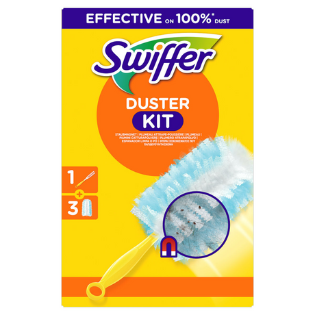 Zestaw startowy do odpylacza Swiffer + 3 wkłady (1116977)