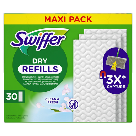 Swiffer Dry Fresh chusteczki do podłogi 30 sztuk (1117295)