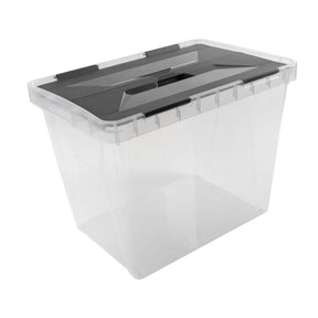 Pojemnik do przechowywania Sunware Onyx 25l przezroczysty antracyt
