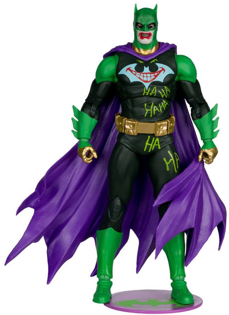 Mcfarlane Toys DC Multiverse figurka Batman (wojna jokerów) (żartowana) (złota etykieta) figurka 18 cm