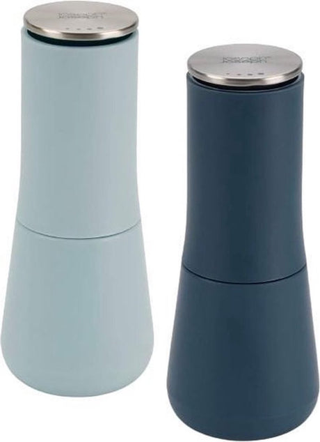 Joseph Joseph Edition Sky - zestaw do soli i pieprzu - blat młyna - 17 cm - niebieski - 2-częściowy