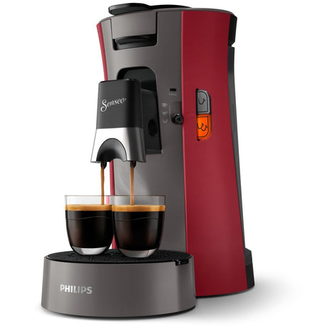 Philips CSA230 90 Senseo Select Ekspres na saszetki z kawą czerwonoszary