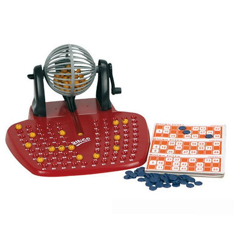 Podstawowy bęben bingo + karty i żetony