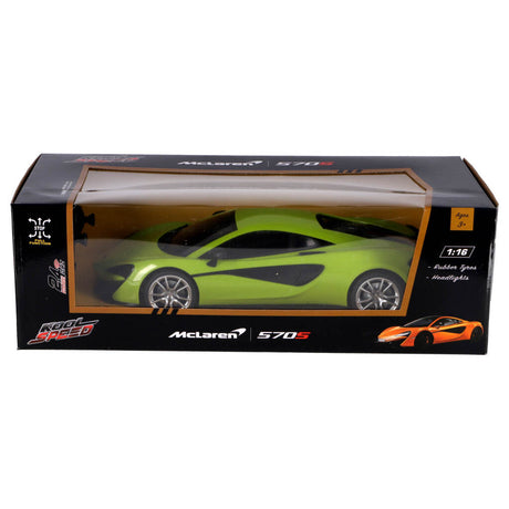 Kool speed rc mclaren 5705 1:16 + jasna neonowa zieleń
