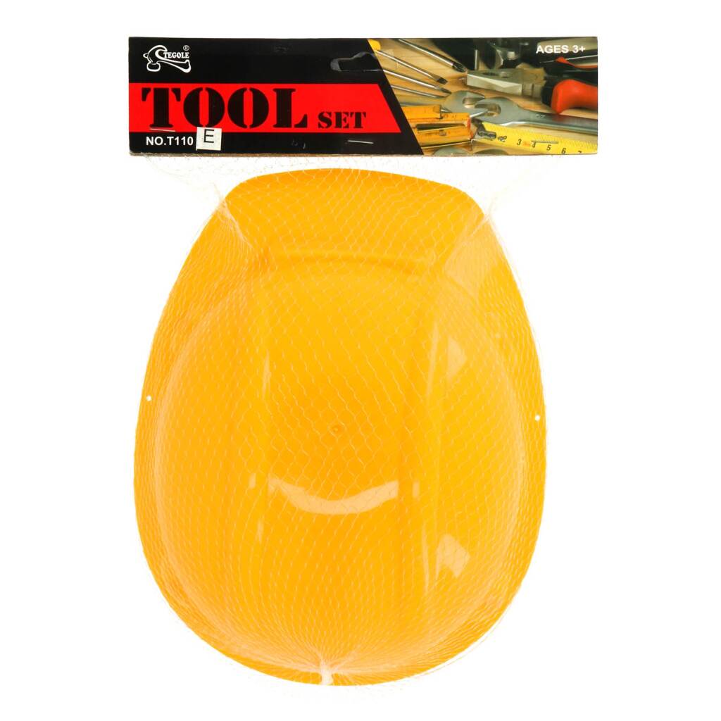 Kask budowlany innych marek, żółty