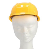 Kask budowlany innych marek, żółty