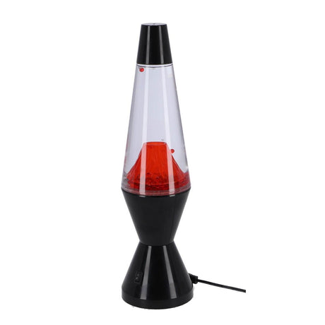 Czas na imprezę! lampa lawowa wulkan czarna czerwona