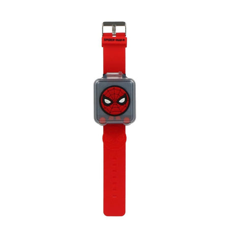 Spiderman baw się i ucz, oglądaj czerwony czarny