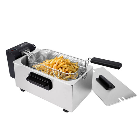 Frytkownica Daily Home 3l ze stali nierdzewnej w kolorze czarnym
