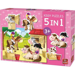Puzzle 5w1 z kolekcji King Kiddy