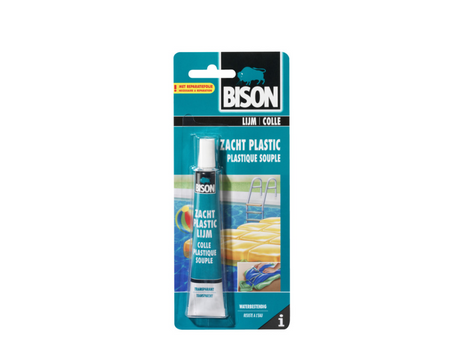 Miękki klej do tworzyw sztucznych Bison 25 ml