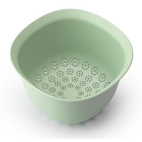 Brabantia smaczny+ durszlak 2,4l jadeitowy zielony