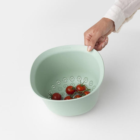Brabantia smaczny+ durszlak 2,4l jadeitowy zielony