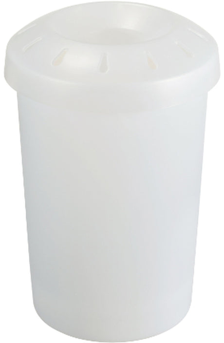 Kosz na bieliznę Sunware 45l, wysoki, biały
