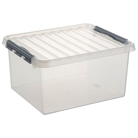 Pudełko do przechowywania Sunware q-line 36 litrów przezroczyste 50x40x26cm