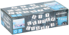 Grundig letterslinger 90 letters led