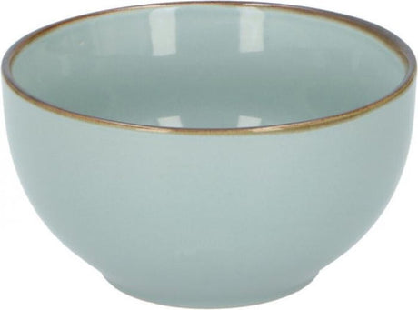 Miseczka różna 550 ml ceramiczna w kolorze miętowo-niebieskim