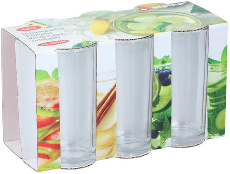Zestaw szklanek do picia Alpina 6-częściowy, 230ml