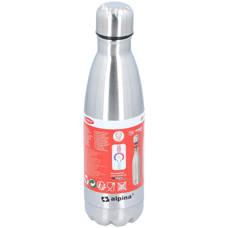 Butelka termosowa Alpina ze stali nierdzewnej 470ml