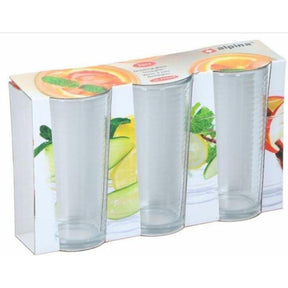 Szklanka do picia Alpina 270ml ã˜6,5x13,5cm zestaw 3 szt