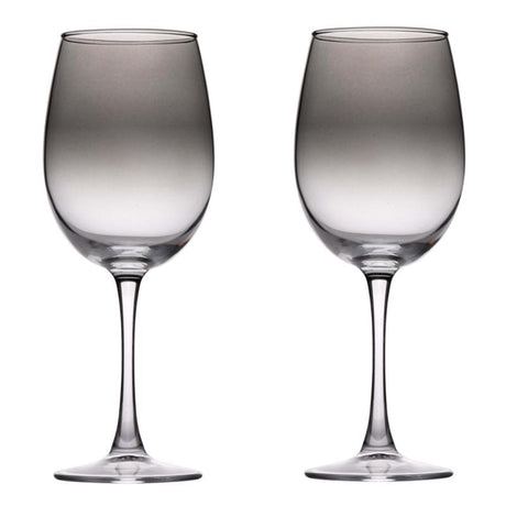 Kieliszek do czerwonego wina Alpina w kolorze dymnym 465ml, opakowanie 4 sztuki