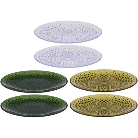 Zestaw talerzy Alpina 2-częściowy, plastikowy, ø20cm