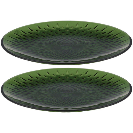 Zestaw talerzy Alpina 2-częściowy, plastikowy, ø20cm