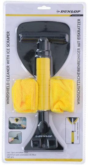 Skrobaczka do szyb Dunlop z wycieraczką do szyb 38x13,5cm