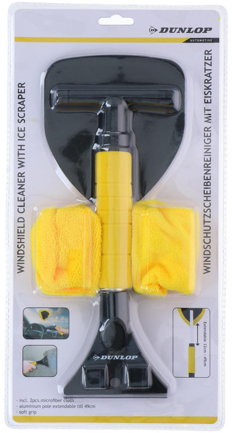 Skrobaczka do szyb Dunlop z wycieraczką do szyb 38x13,5cm