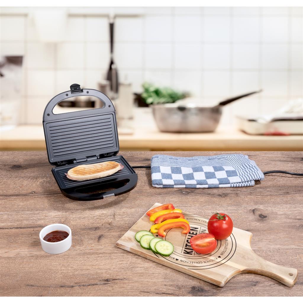 Grill kontaktowy Alpina 750W czarny