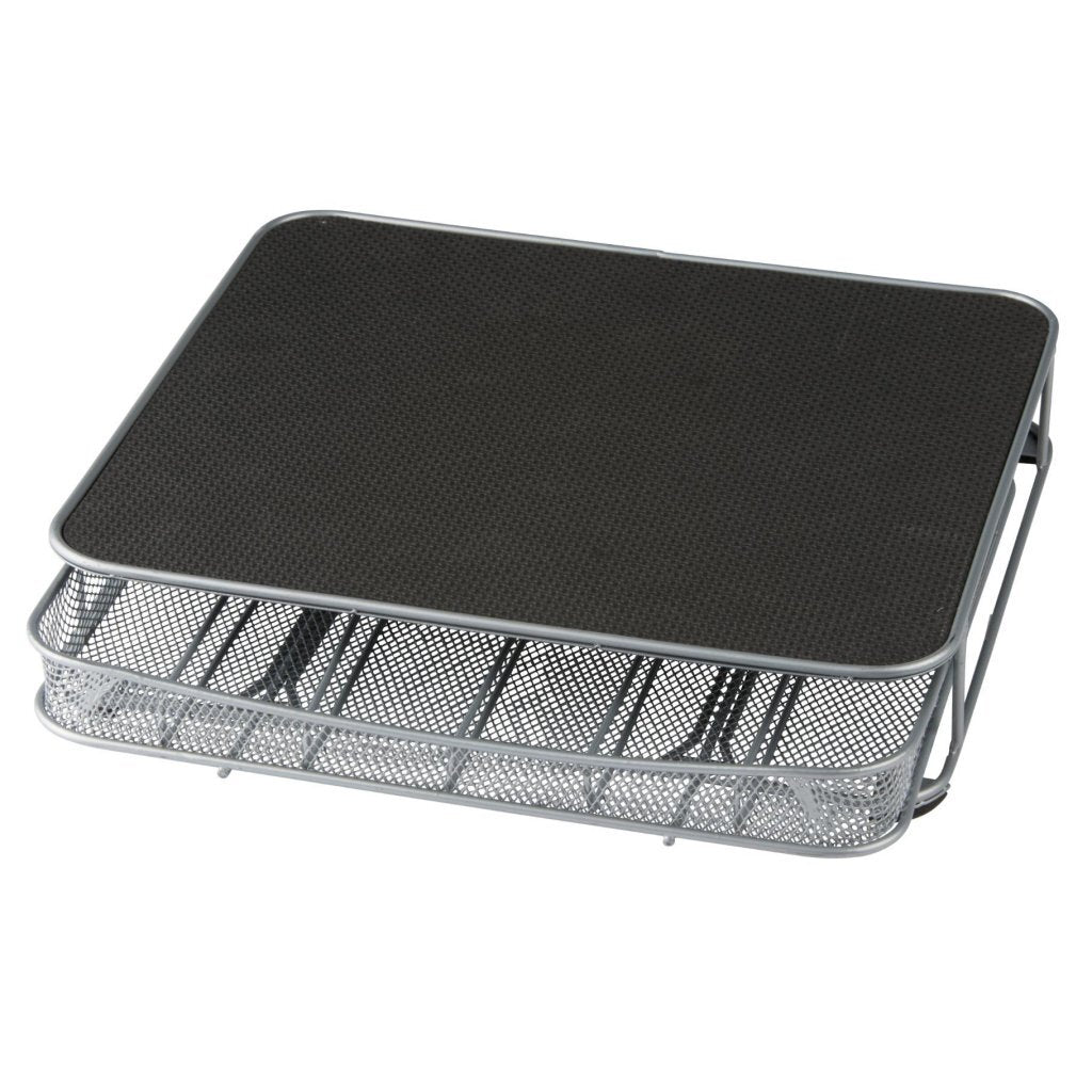 Standardowy ekspres do kawy innych marek z uchwytem na kapsułki 32x29x6 cm metal czarny srebrny