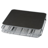 Standardowy ekspres do kawy innych marek z uchwytem na kapsułki 32x29x6 cm metal czarny srebrny