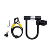Rama Dunlop U-lock z linką i uchwytem