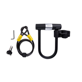 Rama Dunlop U-lock z linką i uchwytem