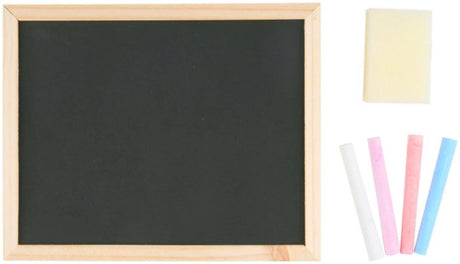 Eddy toys schoolbordje met krijt en spons